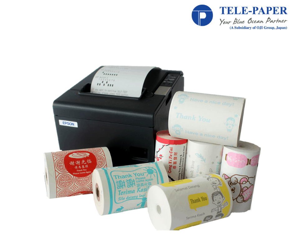 PrePrinted Paper Roll Telepaper