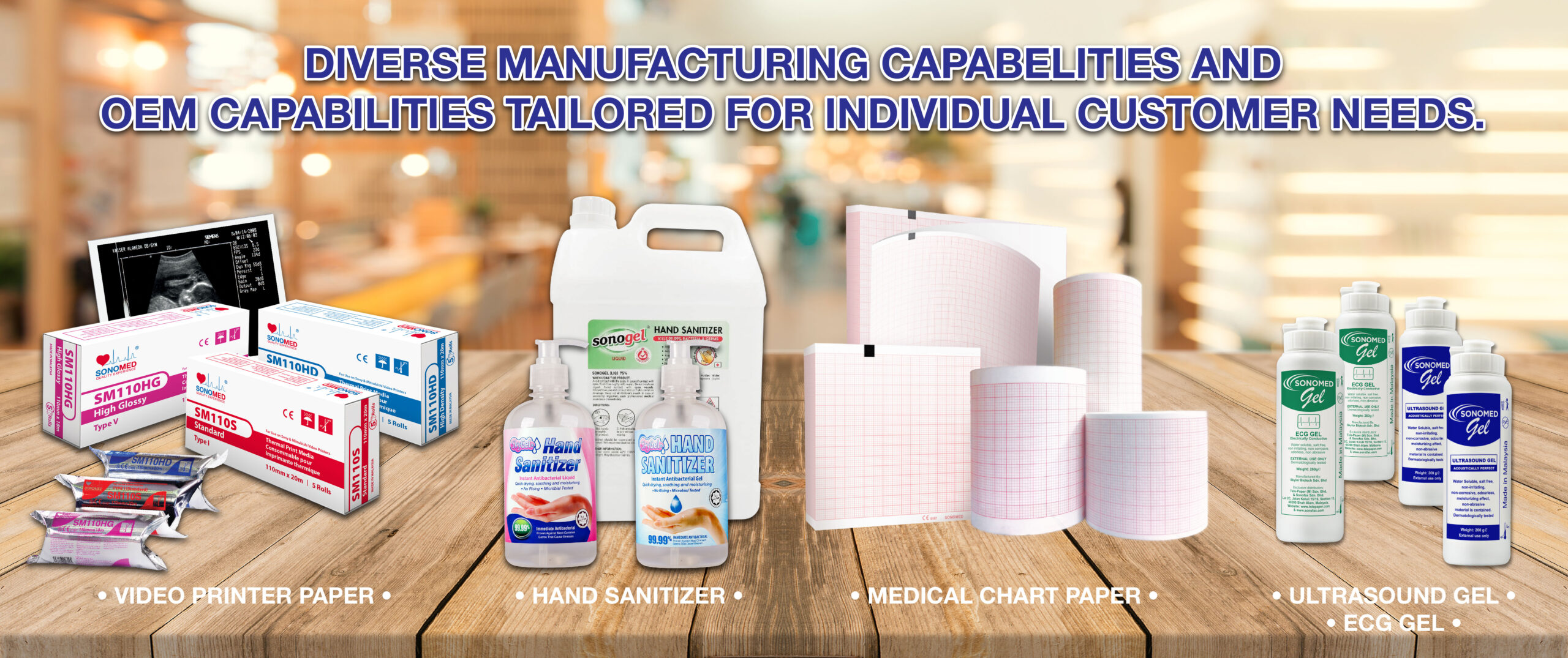 Medical Consumable Banner