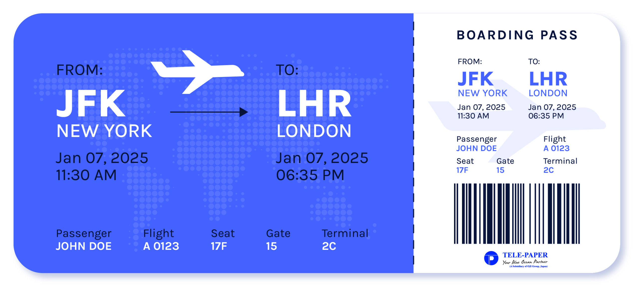 Types of Boarding Pass