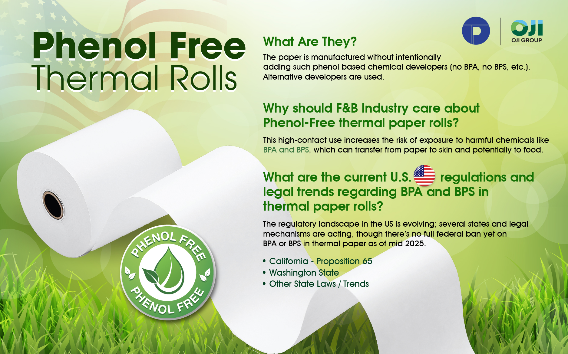 💚Roll With Safety. Roll Phenol-Free.